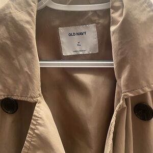 Old Navy Women's Beige Trench Coat